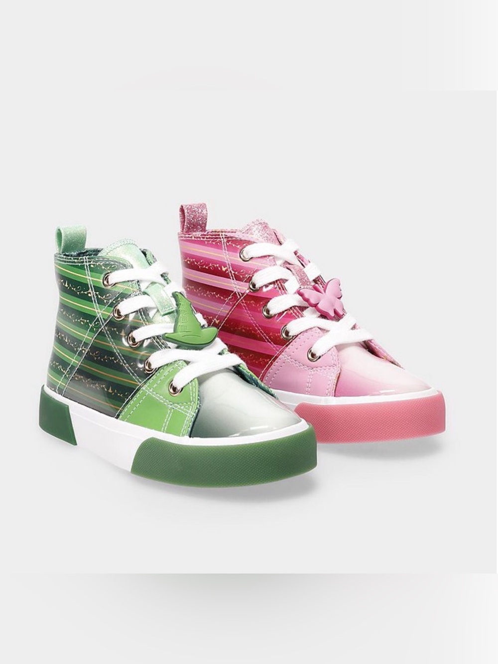 Wicked Little Kid Girls High Top Lace Up Sneakers